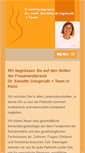 Mobile Screenshot of praxis-gringmuth.de